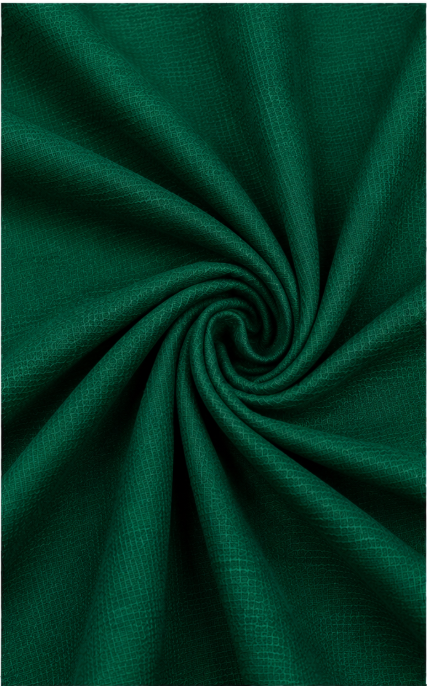 Emerald Green Khadi Fabric